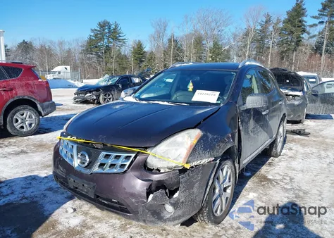 2013 Nissan Rogue Sv W/Sl Pkg from USA, damaged, VIN JN8AS5MV6DW645776